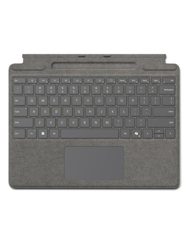 Microsoft 8XB-00197 teclado para móvil Microsoft Cover port Platino