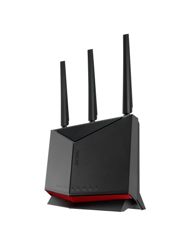 ASUS RT-BE86U router inalámbrico 10 Gigabit Ethernet Doble banda (2,4 GHz   5 GHz) Negro