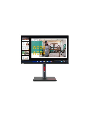 Lenovo ThinkVision P24q-30 LED display 60,5 cm (23.8") 2560 x 1440 Pixeles Quad HD Negro