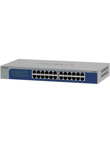 NETGEAR GS524-300EUS switch No administrado Gigabit Ethernet (10 100 1000) Gris