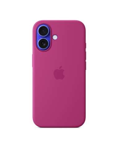 Apple Funda de silicona con MagSafe para el iPhone 16 - Fucsia