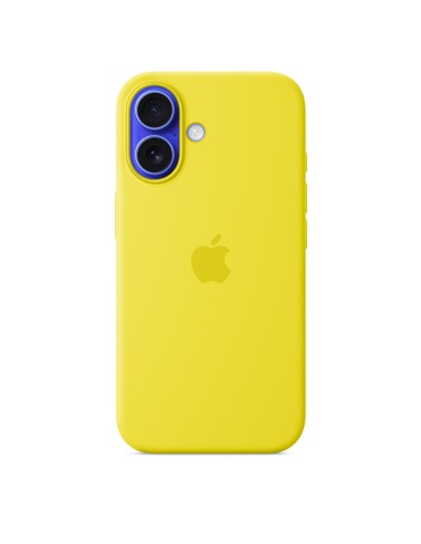 Apple Funda de silicona con MagSafe para el iPhone 16 - Amarillo carambola