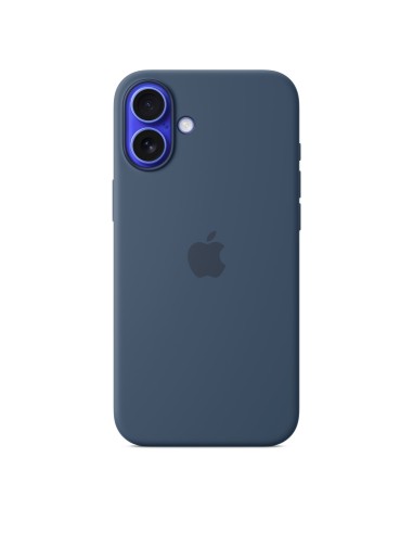 Apple Funda de silicona con MagSafe para el iPhone 16 Plus - Azul denim