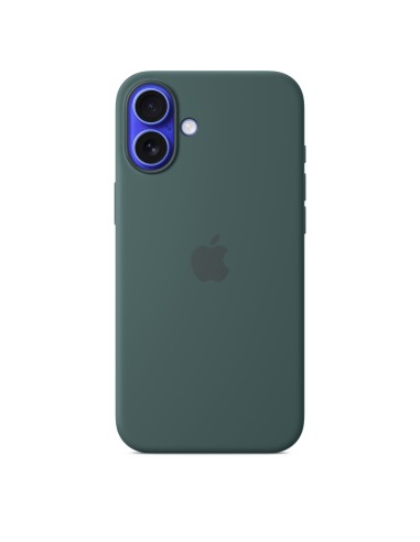 Apple Funda de silicona con MagSafe para el iPhone 16 Plus - Verde lago