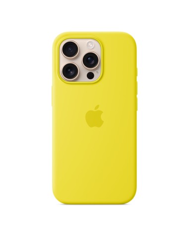 Apple Funda de silicona con MagSafe para el iPhone 16 Pro - Amarillo carambola