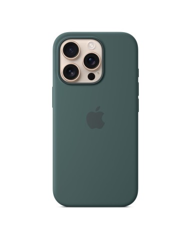 Apple Funda de silicona con MagSafe para el iPhone 16 Pro - Verde lago