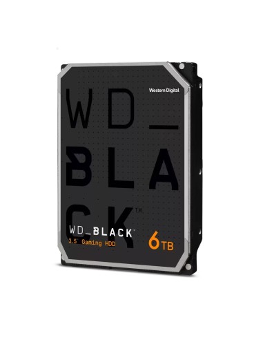 Western Digital WD_BLACK WD6004FZBX disco duro interno 6 TB 7200 RPM 256 MB 3.5" Serial ATA III