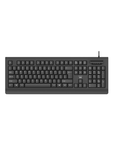 Ewent EW3286 teclado Universal USB QWERTY Español Negro