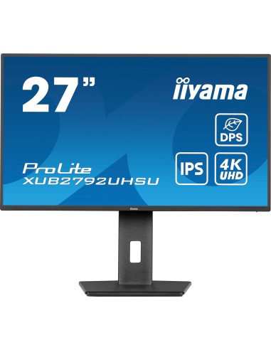 iiyama ProLite XUB2792UHSU-B6 pantalla para PC 68,6 cm (27") 3840 x 2160 Pixeles 4K Ultra HD LED Negro