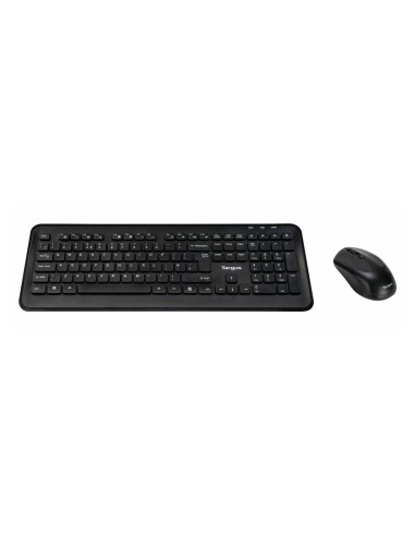 Targus AKM610UK teclado Ratón incluido Universal RF inalámbrico QWERTY Inglés Negro