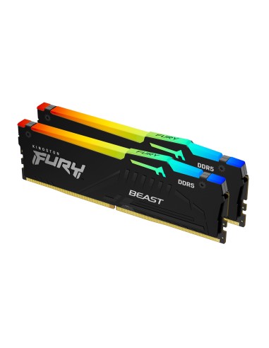 Kingston Technology FURY Beast RGB módulo de memoria 32 GB 2 x 16 GB DDR5 3000 MHz