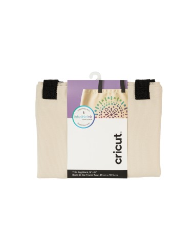 Cricut 2006829 bolsa de compras Beige, Negro Bolso grande