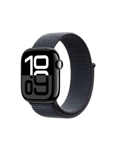 Apple Watch Series 10 OLED 42 mm Digital 374 x 446 Pixeles Pantalla táctil 4G Negro Wifi GPS (satélite)