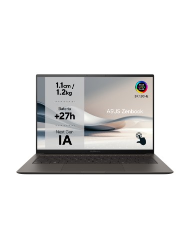 ASUS Zenbook S 14 OLED UX5406SA-PZ334W - Ordenador Portátil 14" 3K 120Hz (Intel Core Ultra 7 258V, 32GB RAM, 1TB SSD, Arc