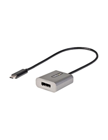 StarTech.com Adaptador USB C a DisplayPort - Conversor USB Tipo C a DisplayPort 1.4 de 8K 4K 60Hz - Convertidor de Vídeo Tipo