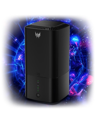 Acer Predator Connect X5 5G router inalámbrico Gigabit Ethernet Doble banda (2,4 GHz   5 GHz) Negro