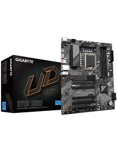 GIGABYTE B760 DS3H placa base Intel B760 Express LGA 1700 ATX