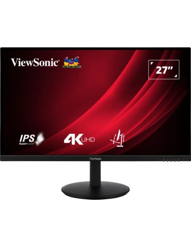 Viewsonic VG Series VG2708-4K LED display 68,6 cm (27") 3840 x 2160 Pixeles 4K Ultra HD Negro