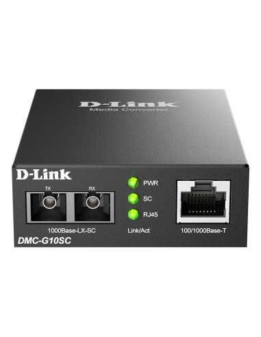 D-Link DMC-G10SC convertidor de medio 1000 Mbit s Monomodo