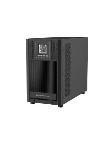 Conceptronic ZEUS52E3K sistema de alimentación ininterrumpida (UPS) Doble conversión (en línea) 3 kVA 2700 W 5 salidas AC