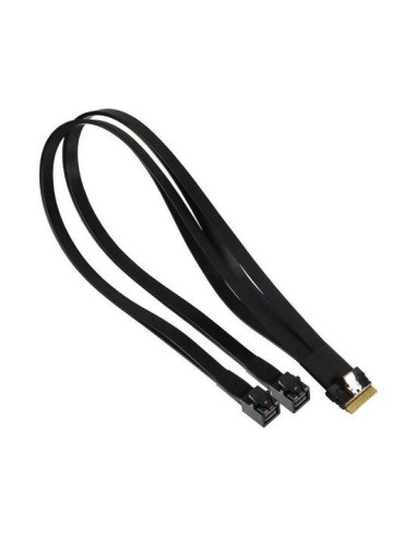 Supermicro CBL-SAST-1264F-100 cable Serial Attached SCSI (SAS) 0,64 m Negro