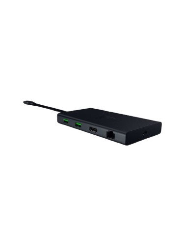 Razer USB-C Dock Alámbrico USB 3.2 Gen 1 (3.1 Gen 1) Type-C Negro