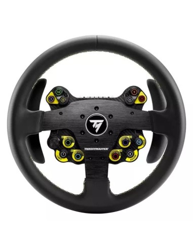 Thrustmaster Evo Racing 32R Leather Negro, Amarillo Volante PC, PlayStation 4, PlayStation 5, Xbox, Xbox One