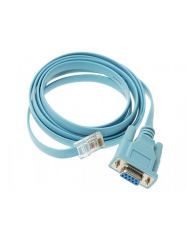 Cisco CAB-CONSOLE-RJ45 cable de serie Azul 1,8 m DB-9 RJ-45