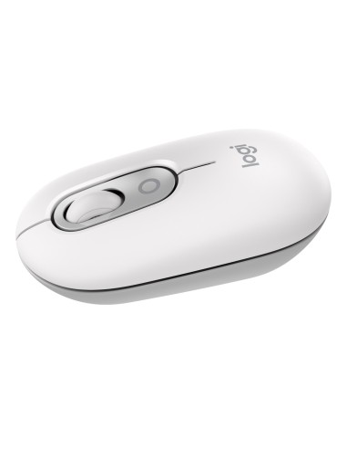 Logitech POP Mouse, ratón inalámbrico Bluetooth compacto y portátil con botones programables y clics discretos, tecnología