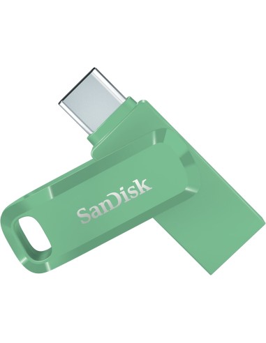 SanDisk Ultra Dual Drive Go USB 64GB unidad flash USB USB Type-A   USB Type-C 3.2 Gen 1 (3.1 Gen 1) Verde