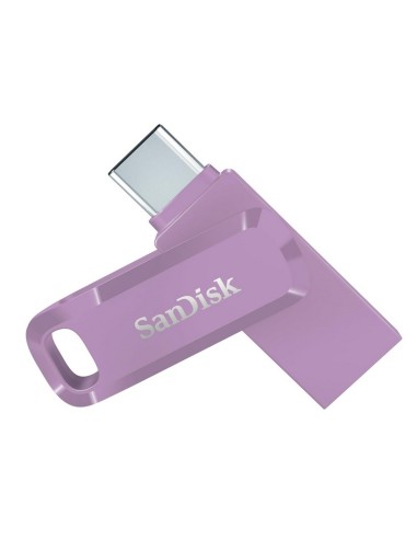 SanDisk Ultra Dual Drive Go USB 64GB unidad flash USB USB Type-A   USB Type-C 3.2 Gen 1 (3.1 Gen 1) Lavanda