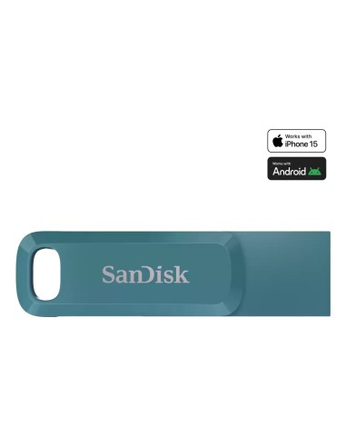 SanDisk Ultra Dual Drive Go unidad flash USB 1 TB USB Tipo C 3.2 Gen 1 (3.1 Gen 1) Turquesa