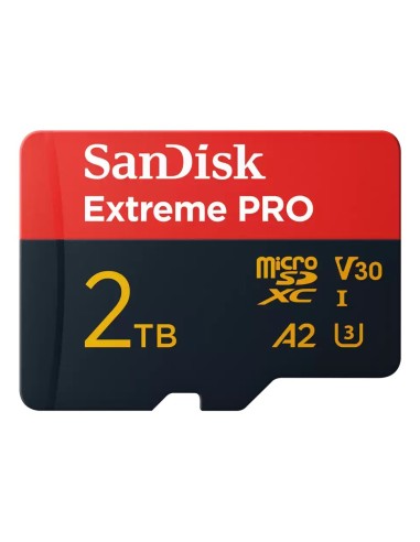 SanDisk Extreme PRO 2 TB MicroSDXC UHS-I Clase 10