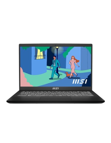 MSI Modern 15 B13M-246XES Intel® Core™ i7 i7-1355U Portátil 39,6 cm (15.6") Full HD 16 GB DDR4-SDRAM 512 GB SSD Wi-Fi 6