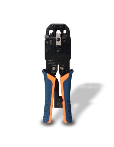 AISENS A142-0311 crimpadora Herramienta para prensar Negro, Azul, Naranja