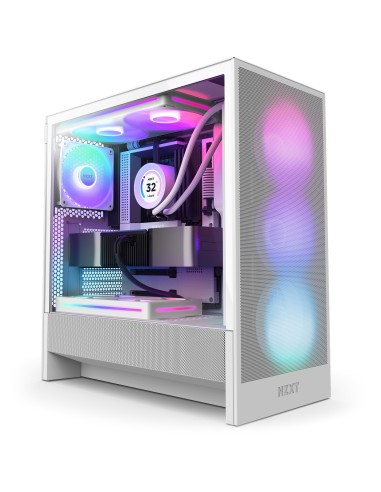 NZXT H5 Flow RGB Midi Tower Blanco