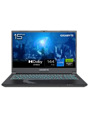 GIGABYTE G5 MF5-52PT354SD ordenador portatil Intel® Core™ i5 i5-13500H Portátil 39,6 cm (15.6") Full HD 16 GB DDR5-SDRAM 1 TB