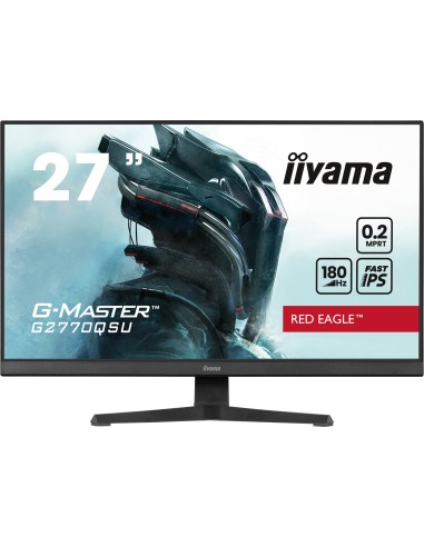 iiyama G-MASTER G2770QSU-B6 pantalla para PC 68,6 cm (27") 2560 x 1440 Pixeles Wide Quad HD LED Negro