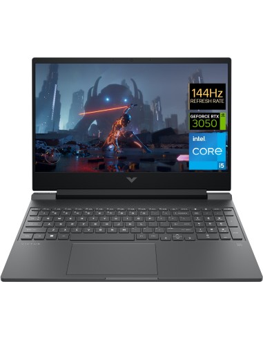 HP Victus Gaming 15-fa0052ns Intel® Core™ i5 i5-12450H Portátil 39,6 cm (15.6") Full HD 16 GB DDR4-SDRAM 512 GB SSD NVIDIA