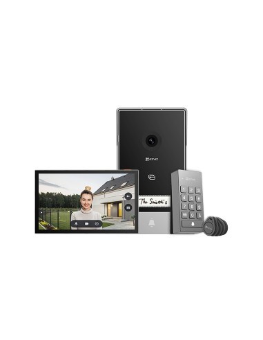 EZVIZ TP7 sistema de intercomunicación de video 17,8 cm (7") Negro, Gris