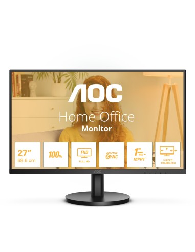 AOC B3 27B3HMA2 LED display 68,6 cm (27") 1920 x 1080 Pixeles Full HD LCD Negro