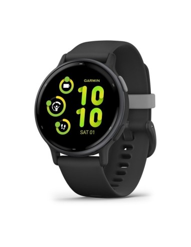 Garmin Vivoactive 5 3,05 cm (1.2") AMOLED Digital 390 x 390 Pixeles Pantalla táctil Negro Wifi GPS (satélite)