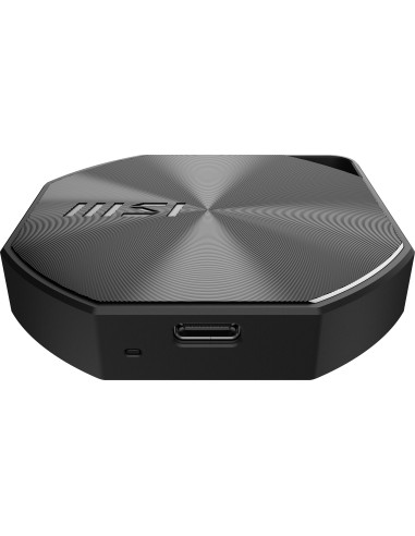 MSI DATAMAG 20GBPS 1TB unidad externa de estado sólido USB Tipo C USB 3.2 Gen 2x2 Negro