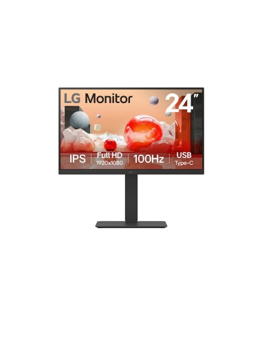 LG 24BA750-B pantalla para PC 60,5 cm (23.8") 1920 x 1080 Pixeles Full HD LCD Negro