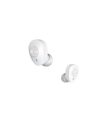 Hama Freedom Buddy Auriculares True Wireless Stereo (TWS) Dentro de oído Llamadas Música Bluetooth Gris claro, Blanco