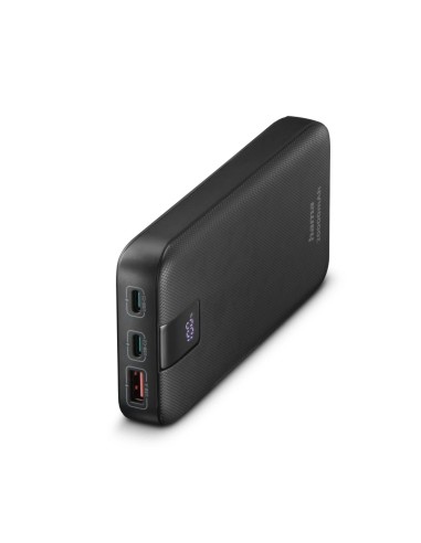 Hama 00201719 batería externa Polímero de litio 20000 mAh Antracita