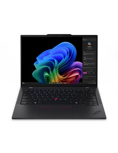 Lenovo ThinkPad T14s Gen 6 (Snapdragon) Qualcomm Snapdragon X1E-78-100 Portátil 35,6 cm (14") Pantalla táctil WUXGA 32 GB