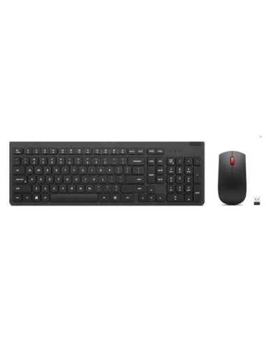 Lenovo 4X31N50739 teclado Ratón incluido Universal RF inalámbrico QWERTY Español Negro