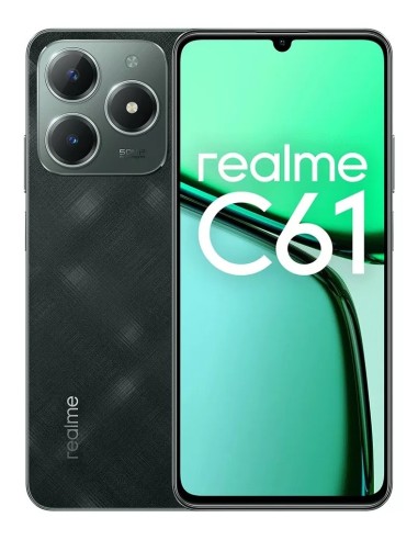 realme C 61 17,1 cm (6.74") SIM doble Android 14 4G USB Tipo C 6 GB 128 GB 5000 mAh Verde