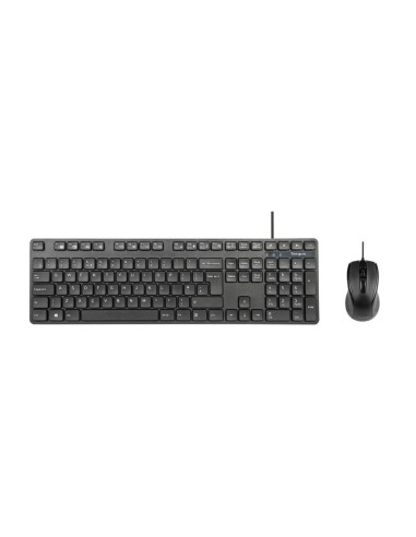 Targus AKM622FR teclado Ratón incluido Universal USB QWERTY Francés Negro